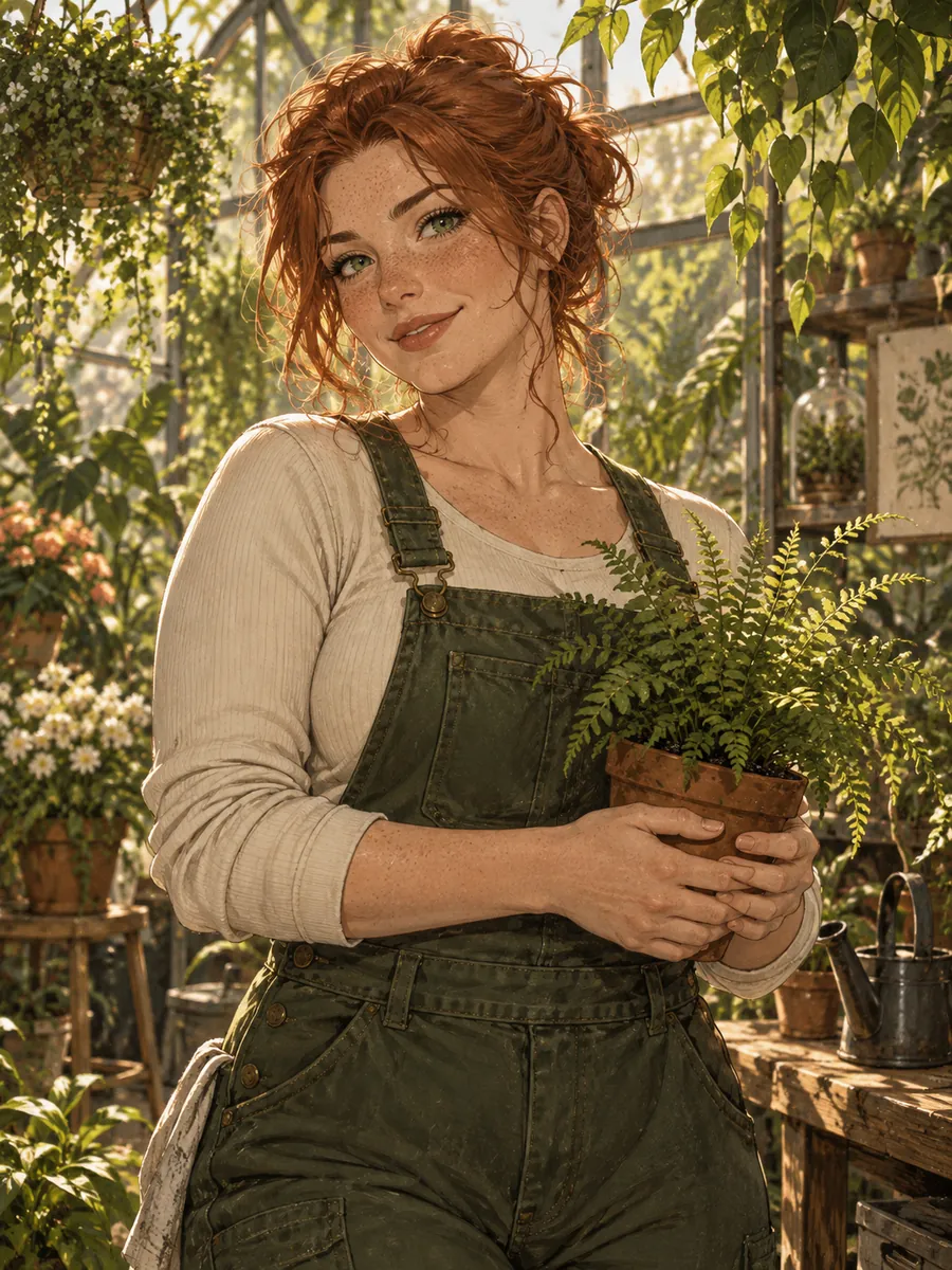 Illustrated portrait of Sora, 29